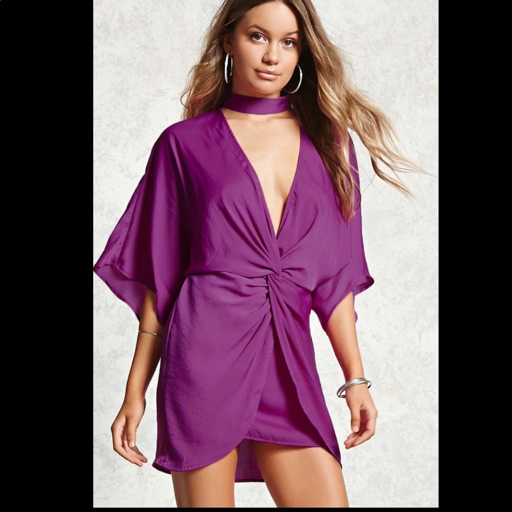 Forever 21 Purple Dress